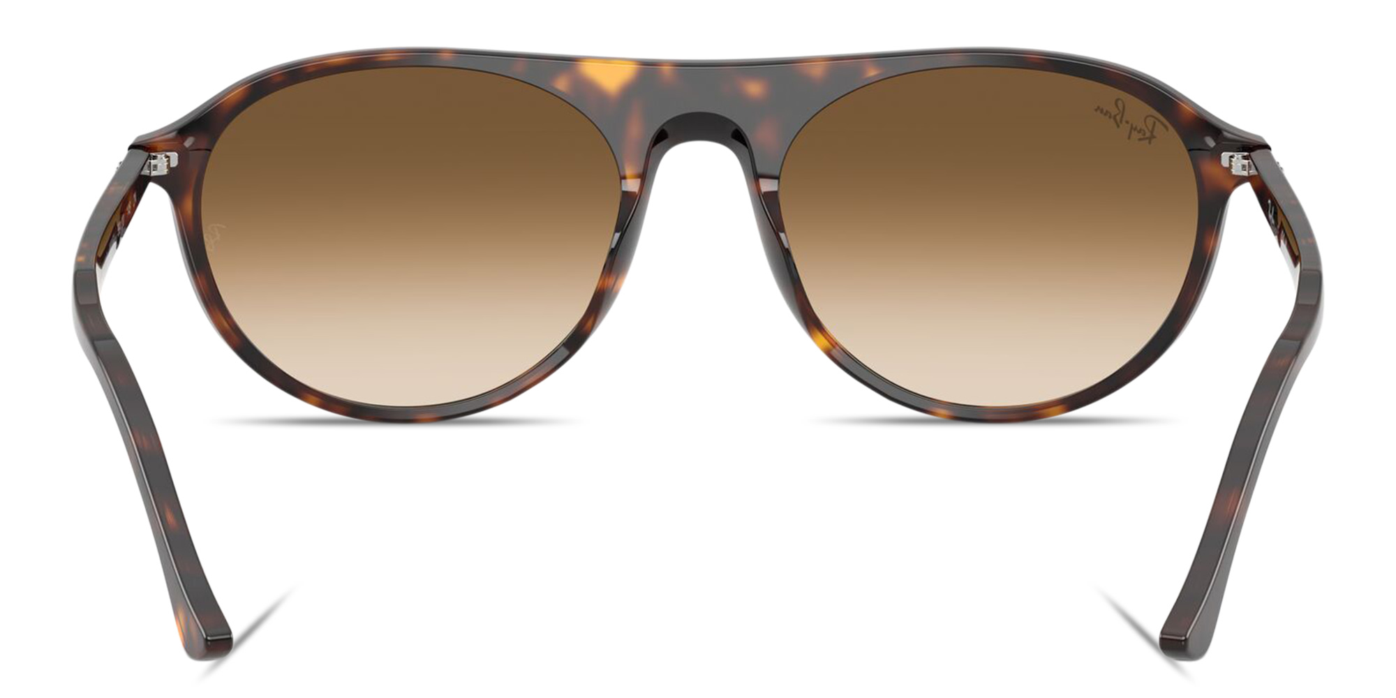 Ray-Ban Logo Signature Unisex Square Sunglasses in Havana – Product Photo 4