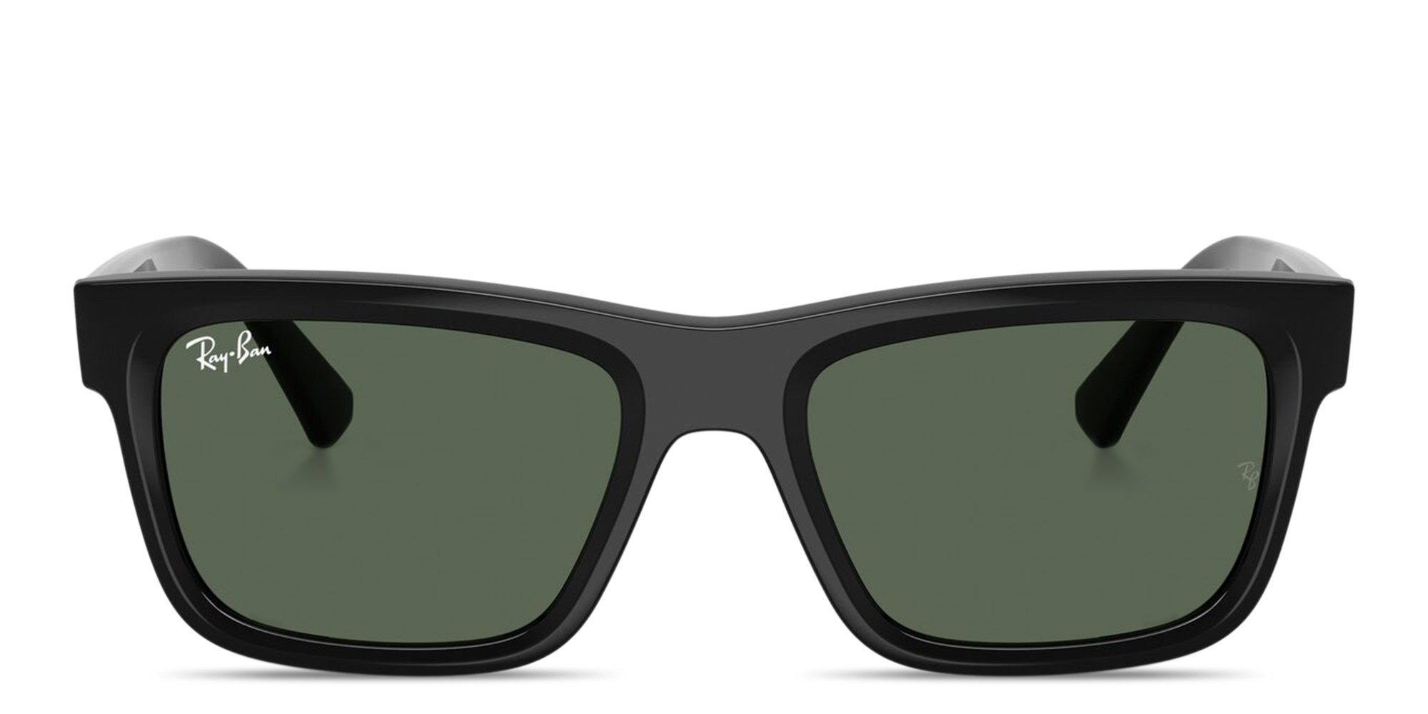 Shop Ray-Ban Junior Kids Rectangle Sunglasses in Black online.