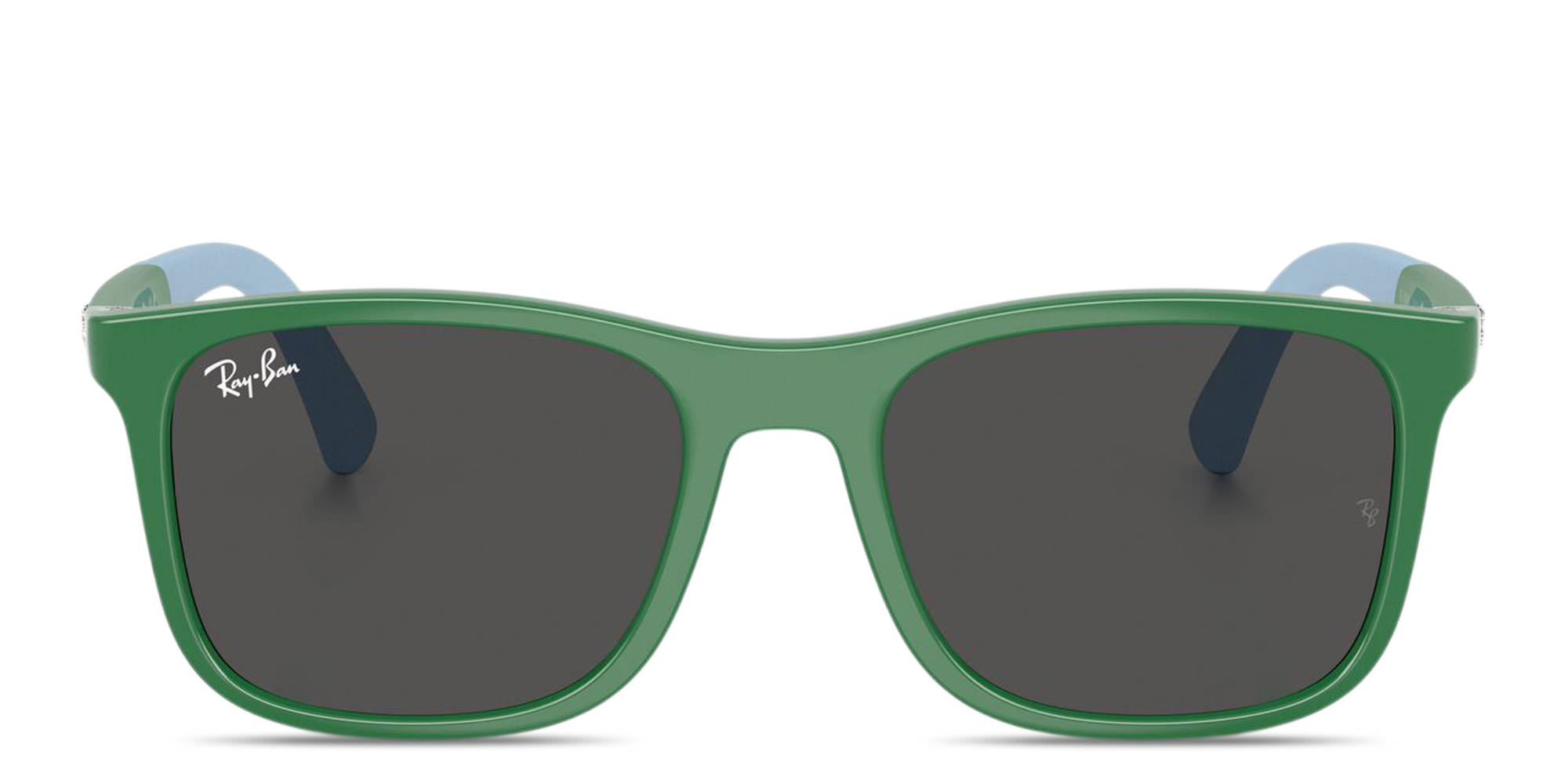 Ray-Ban Junior Kids Square Sunglasses in Green – Product Photo 1
