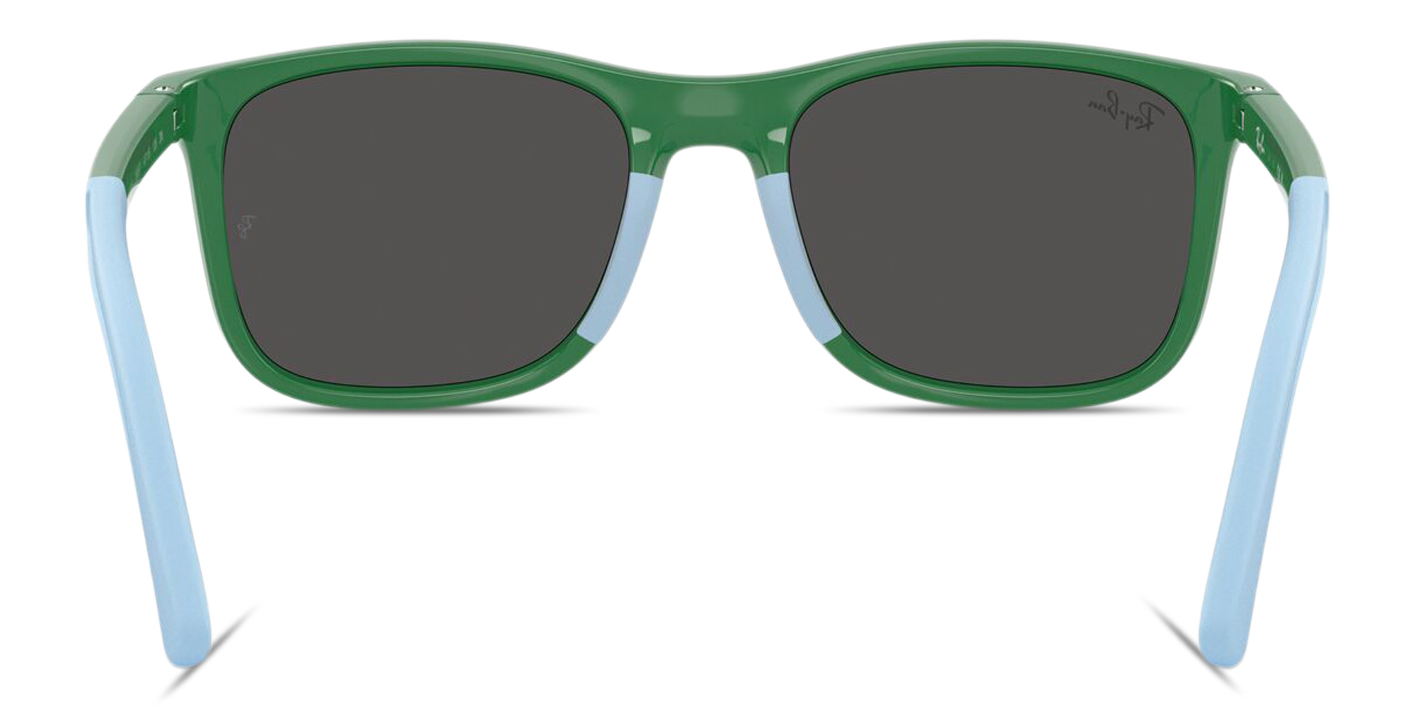 Ray-Ban Junior Kids Square Sunglasses in Green – Product Photo 4