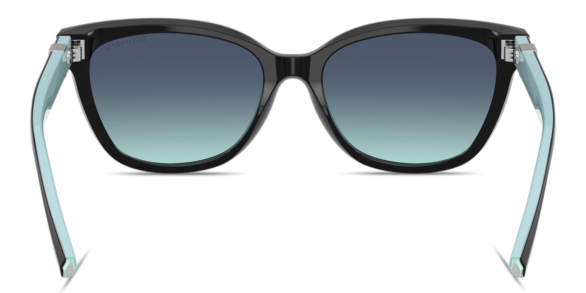 Shop TIFFANY Tiffany T Cat-Eye Sunglasses in Black online.