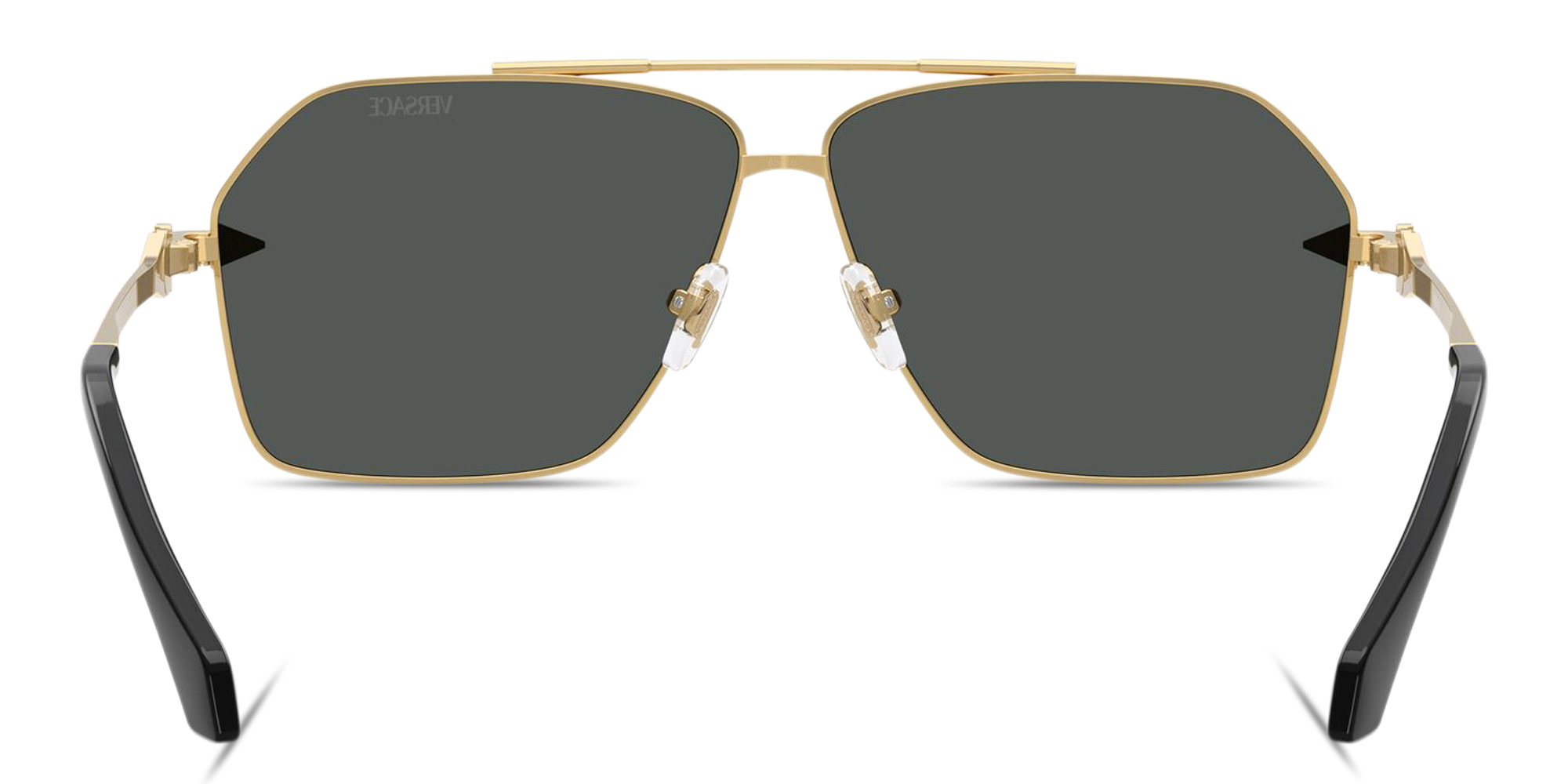 VERSACE Medusa Pilot Sunglasses in Gold – Product Photo 4