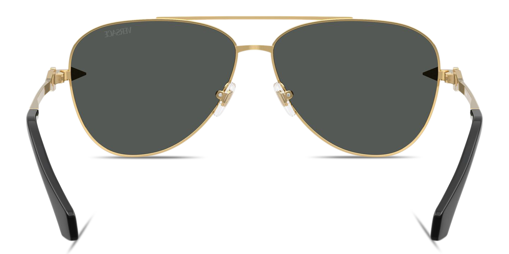 VERSACE Avanti Pilot Sunglasses in Gold – Product Photo 4