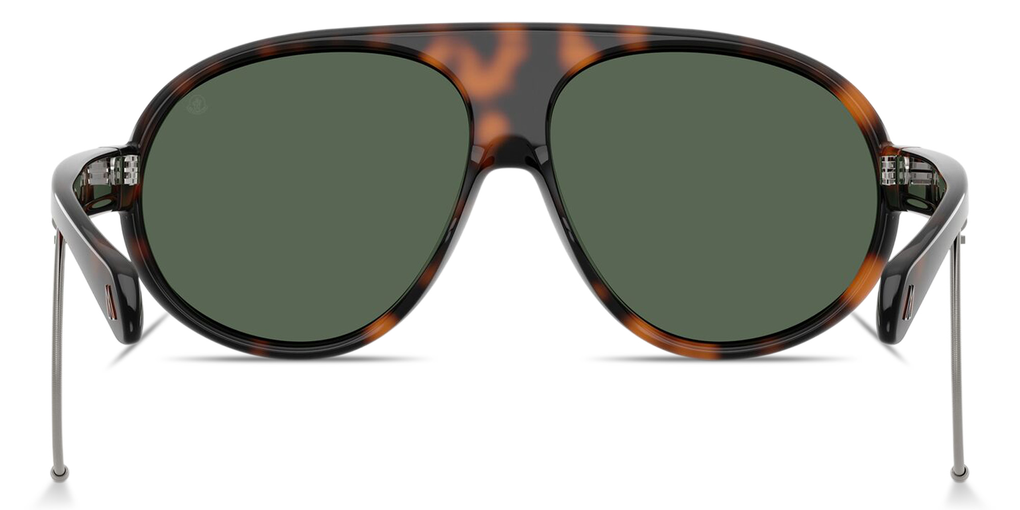 Shop Moncler Vantaj Unisex Pilot Sunglasses in Shiny Havana online.