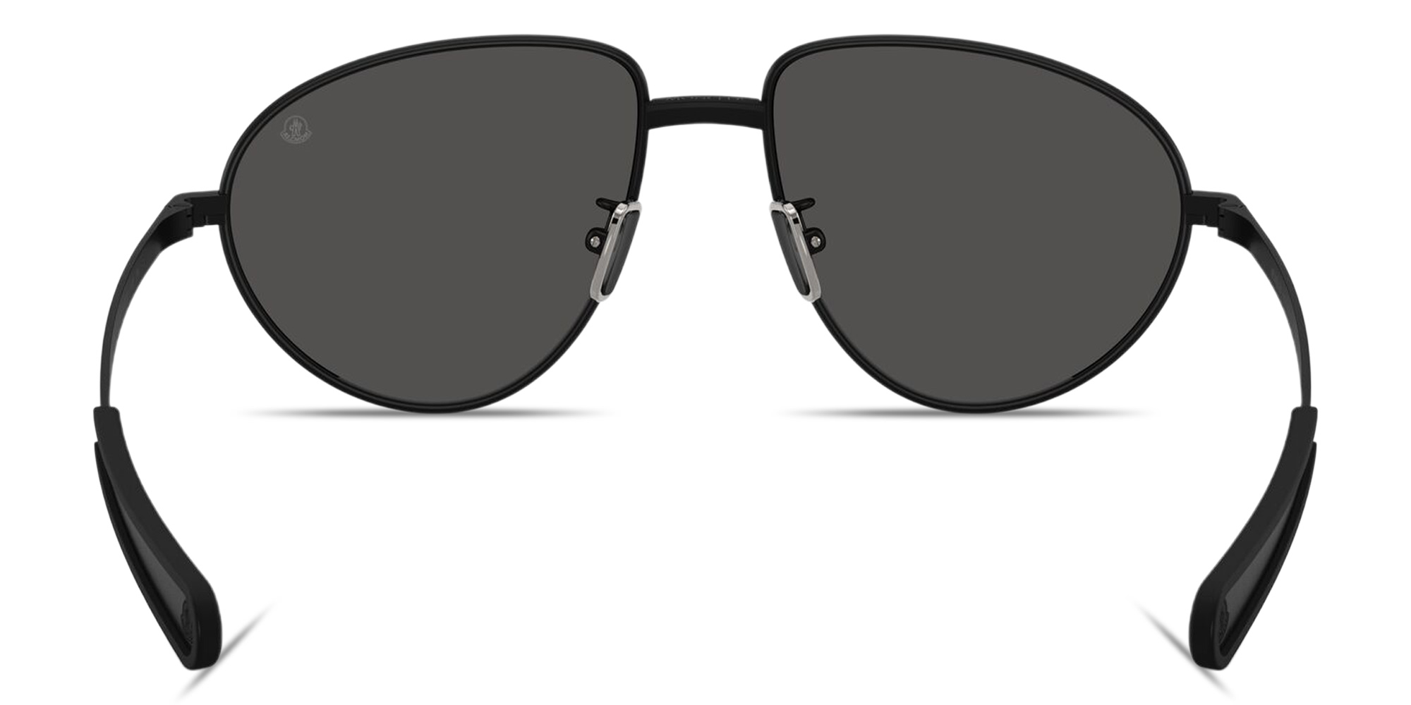 Shop Moncler Vizla Unisex Pilot Sunglasses in Matte Black online.
