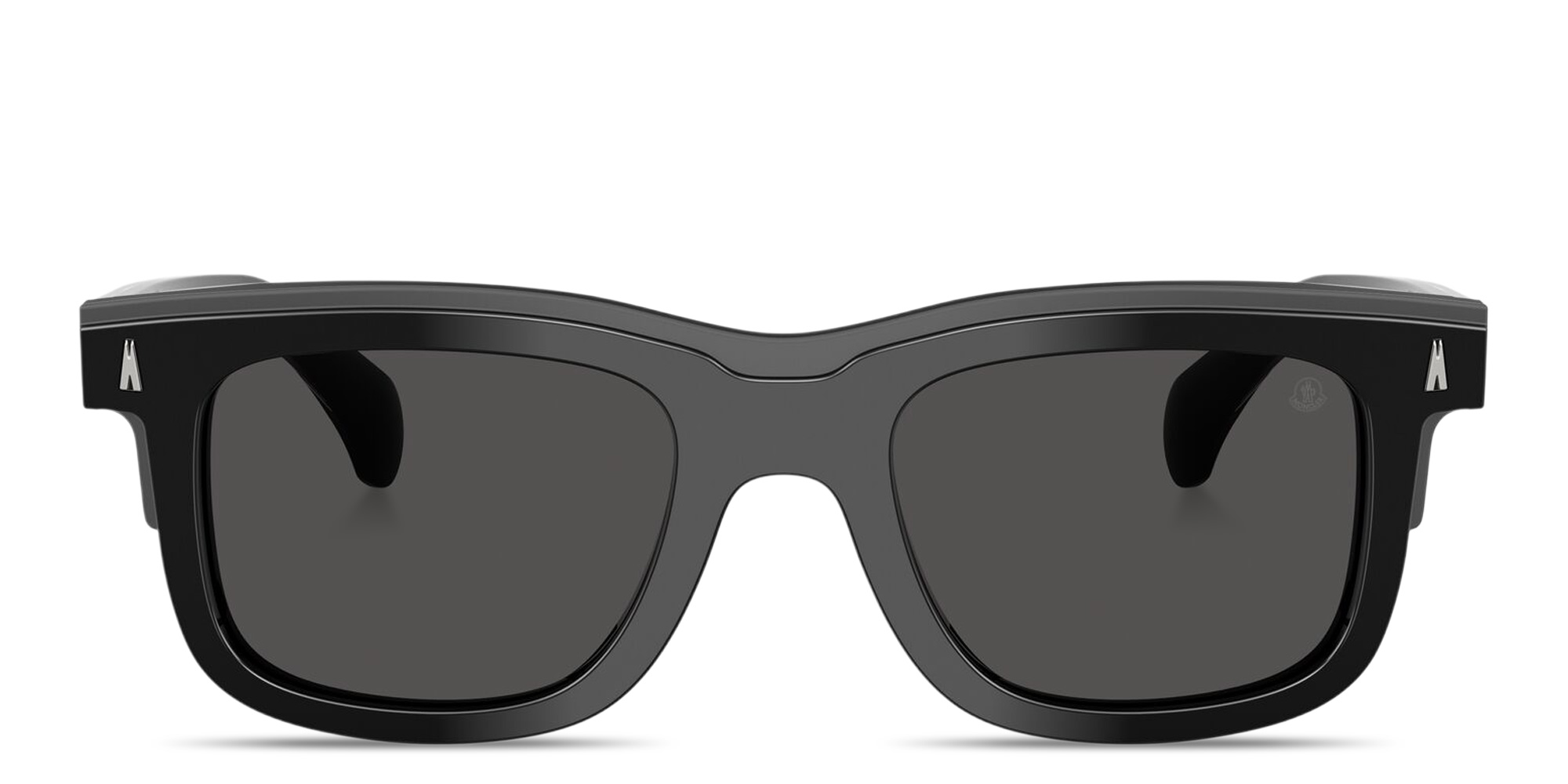 تسوق نظارات شمسية كلارو بإطار مربّع للجنسين مونكلير بلون أسود لامع أونلاين.