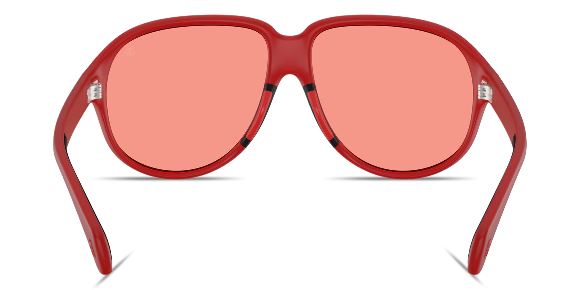 Shop Moncler Halcyonne Unisex Pilot Sunglasses in Milky Red online.