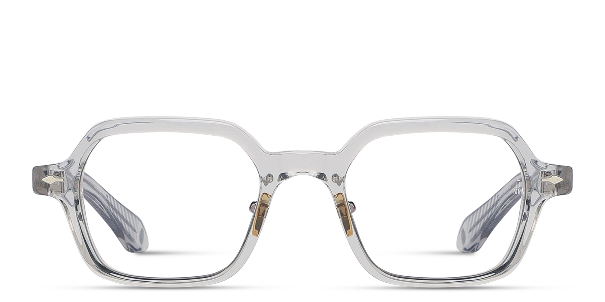 JACQUES MARIE MAGE Holden Unisex Square Eyeglasses in Clear – Product Photo 1