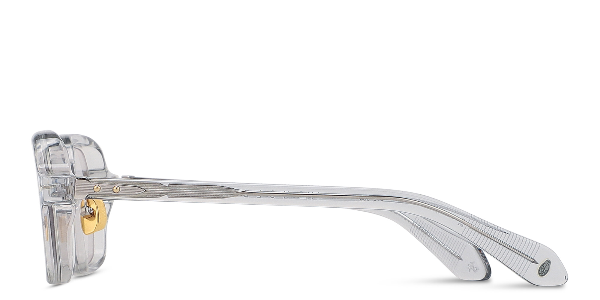 JACQUES MARIE MAGE Holden Unisex Square Eyeglasses in Clear – Product Photo 4