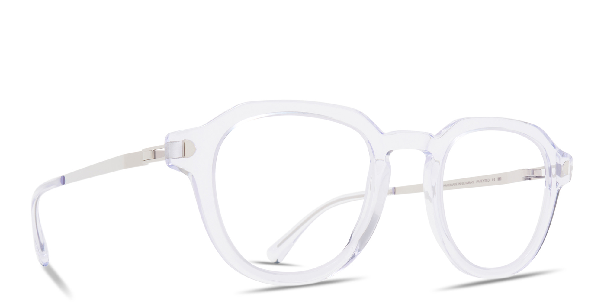 Shop MYKITA Elbert Unisex Round Eyeglasses in Clear online.
