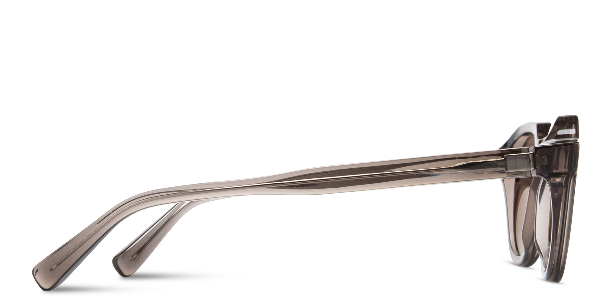 Shop MYKITA Kimber Unisex Round Sunglasses in Gradient Brown online.