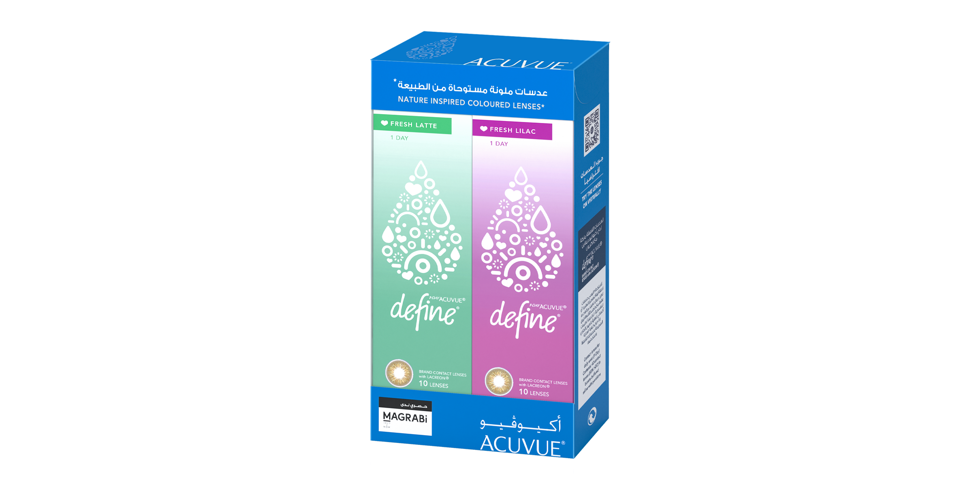 Shop ACUVUE 1-Day ACUVUE® DEFINE® Fresh Quattro Pack Color Contact Lenses - Multiple online.