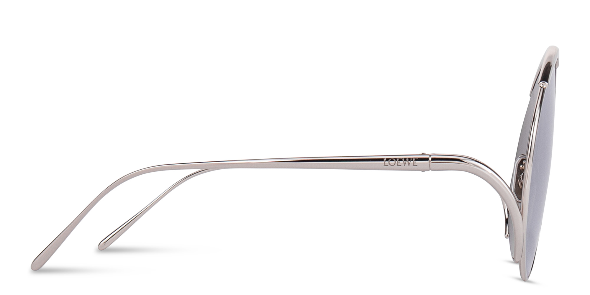 تسوق نظارات شمسية هيلوك كبيرة طراز أفياتور لويفي بلون فضي أونلاين.