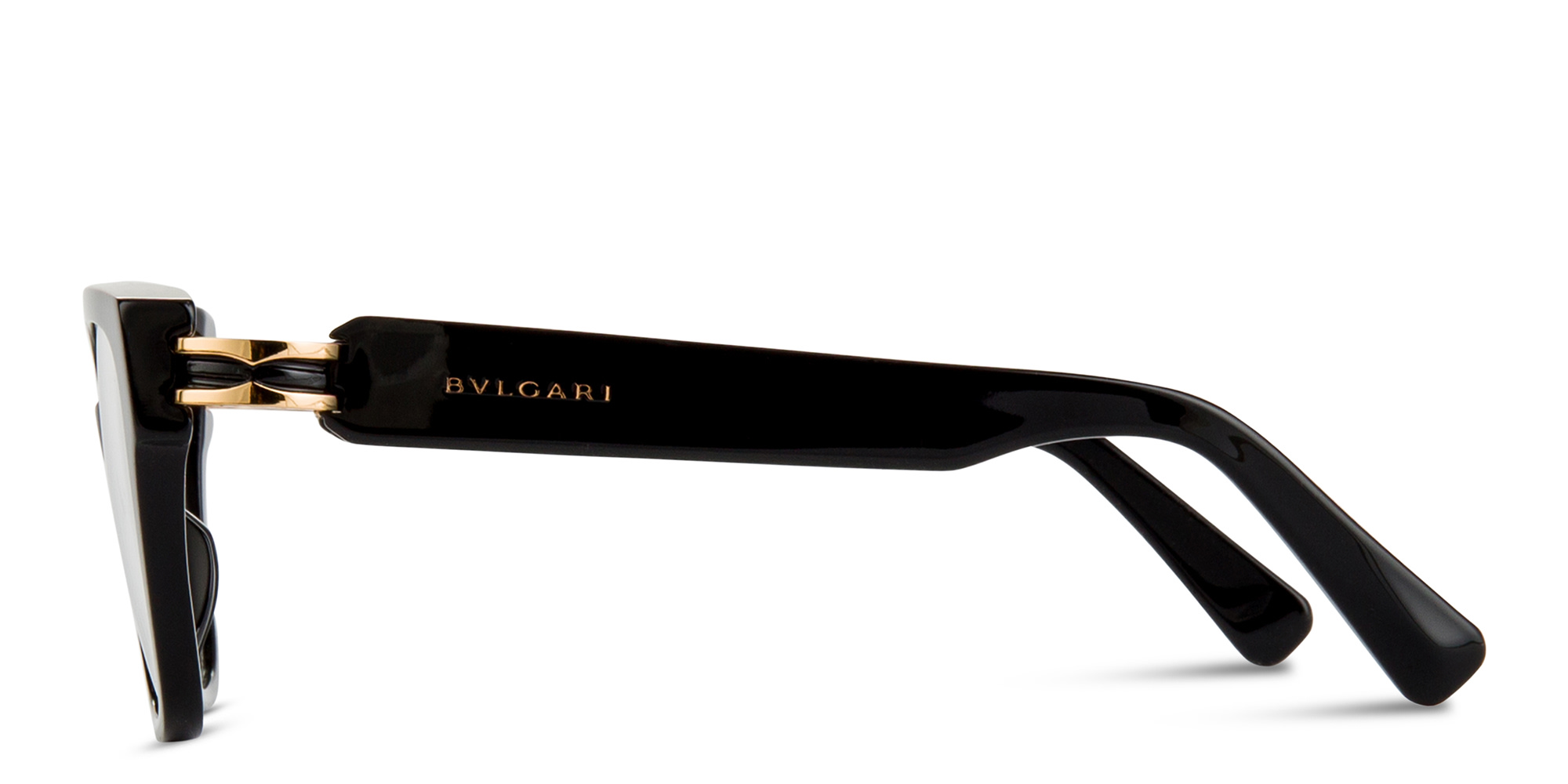 Shop CELINE CELINE 3 Dots Rectangle Eyeglasses in Black online.