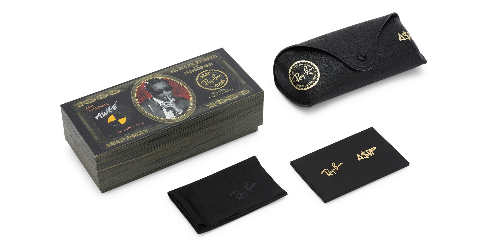 Shop Ray-Ban Mega Clubmaster Blacked Out Collection Unisex Square Sunglasses in Black online.