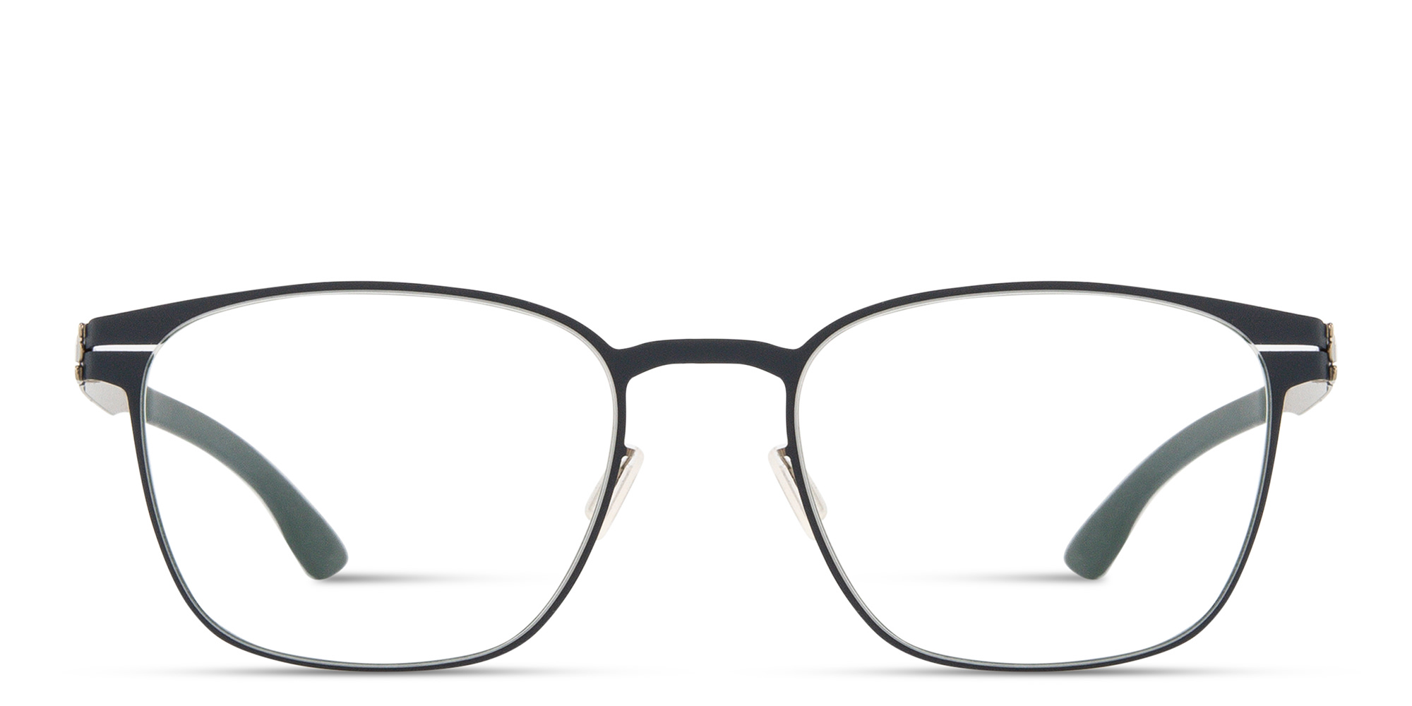 Shop ic! berlin Tilmann Square Eyeglasses in Marine online.
