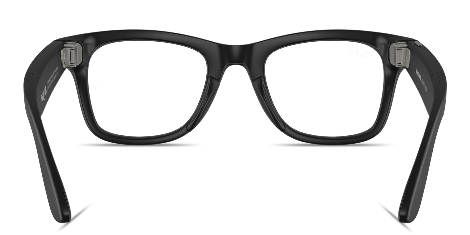 تسوق نظارات شمسية ميتا واي فيرير بإطار مربّع للجنسين راي بان بلون أسود مطفي أونلاين.