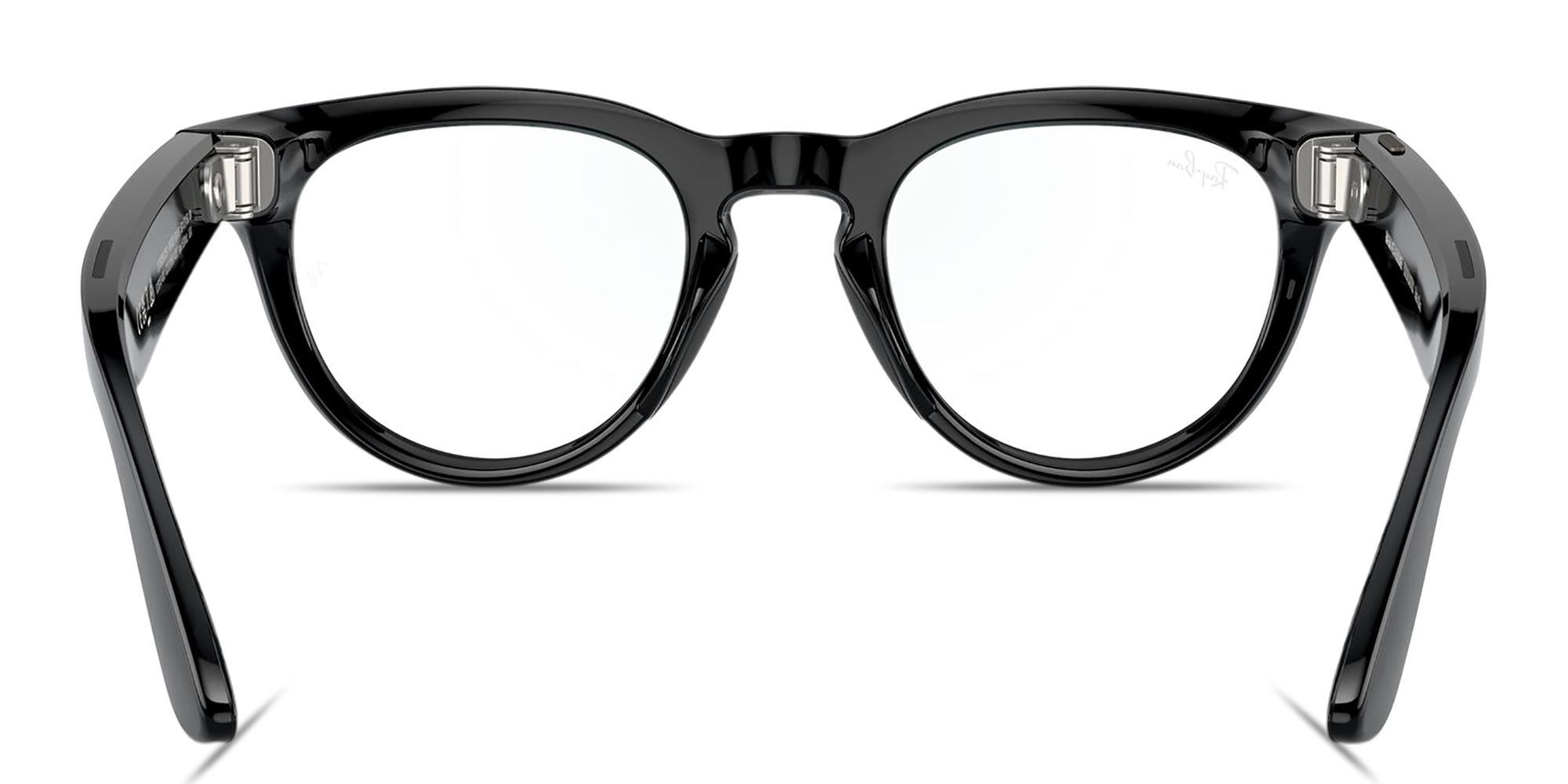 Shop Ray-Ban Meta Headliner Unisex Panthos Eyeglasses in Black online.