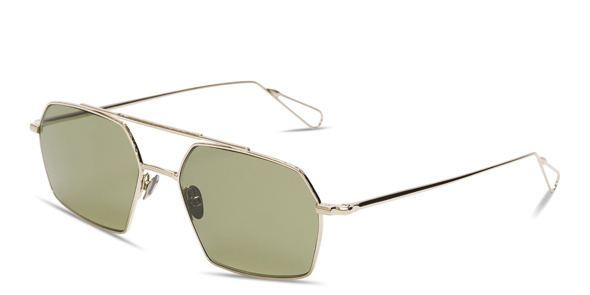 تسوق نظارات شمسية هاوسمان بإطار غير منتظم أحلام بلون رمادي ذهبي أونلاين.