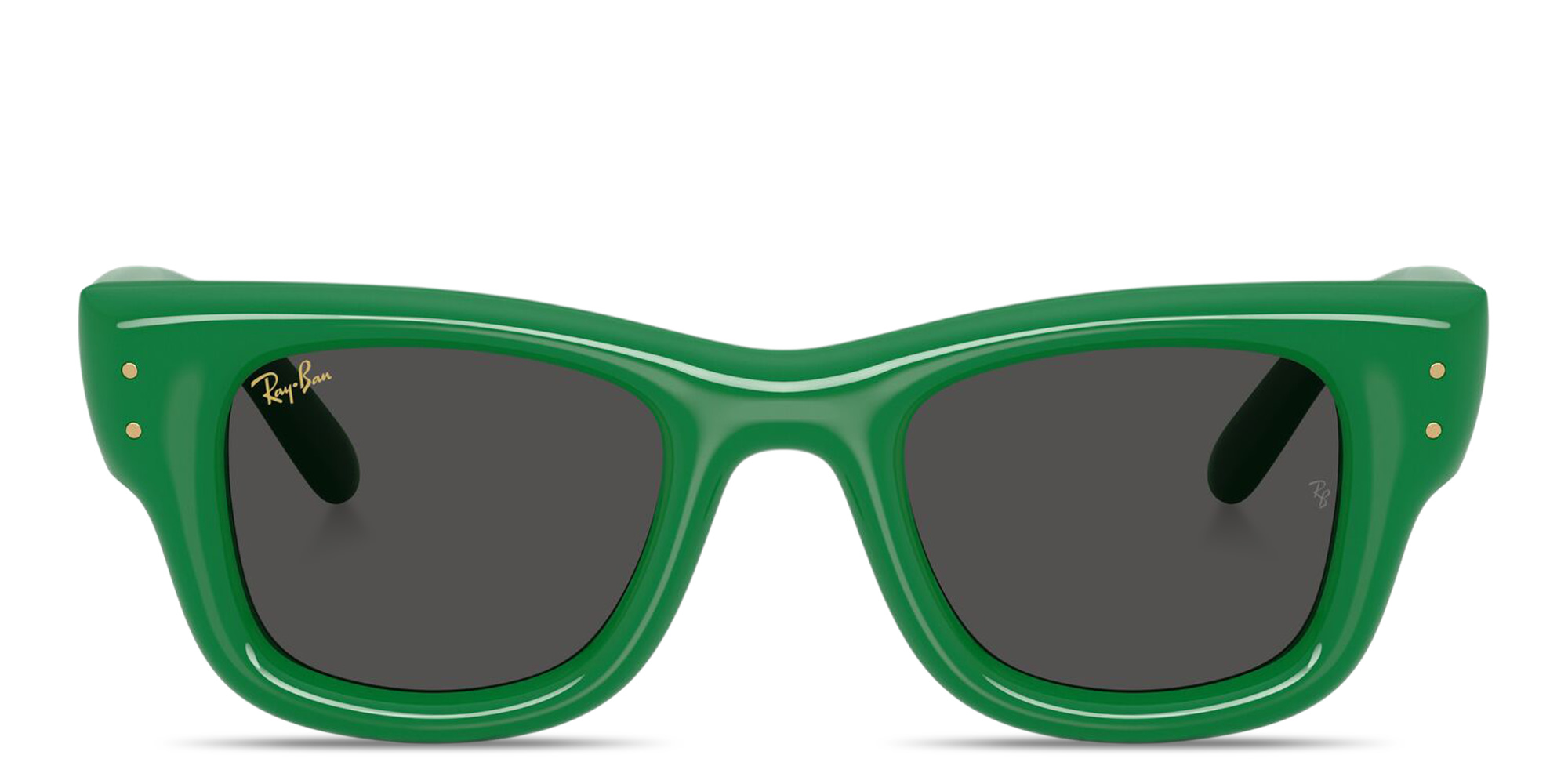 Ray-Ban Wayfarer Puffer Unisex Square Sunglasses in Green – Product Photo 1