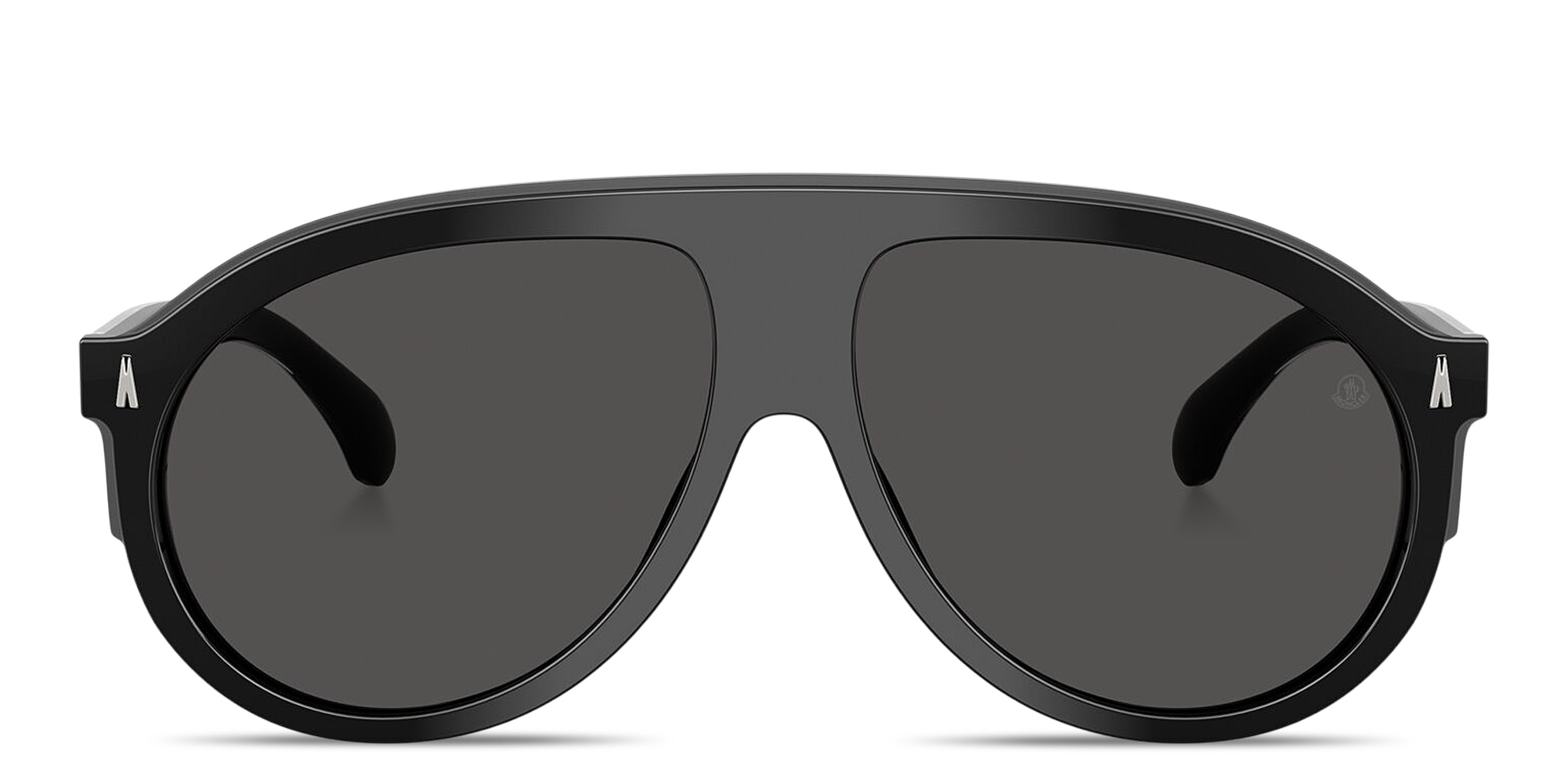 Shop Moncler Fhaite Unisex Pilot Sunglasses in Black online.