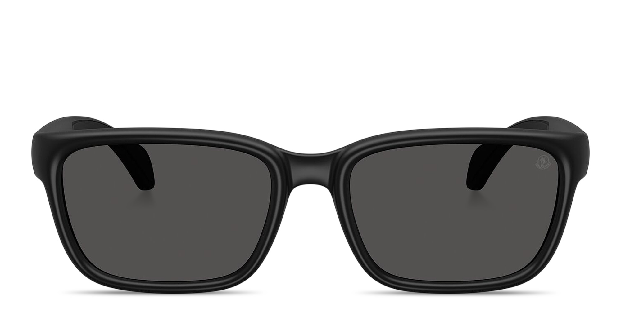 Shop Moncler Logo Signature Unisex Pillow Sunglasses in Black online.