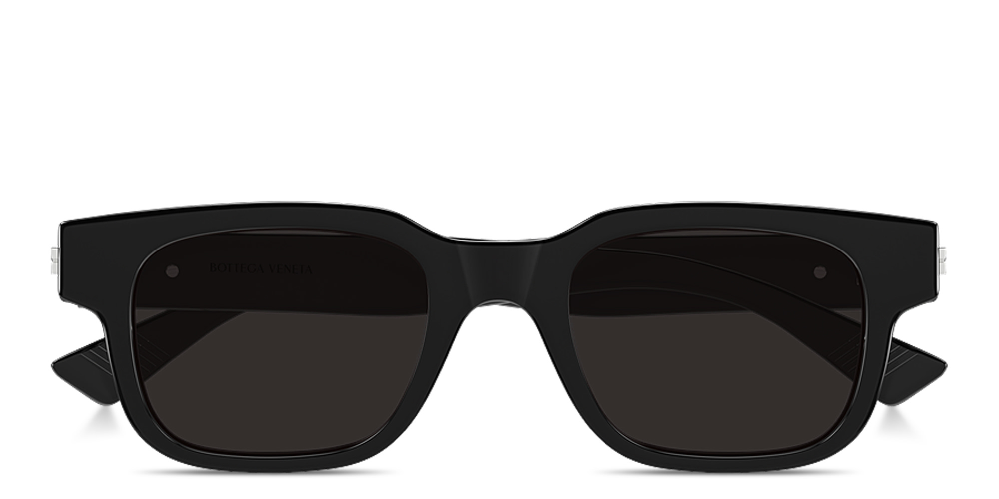 BOTTEGA VENETA Classic Square Sunglasses in Black – Product Photo 1