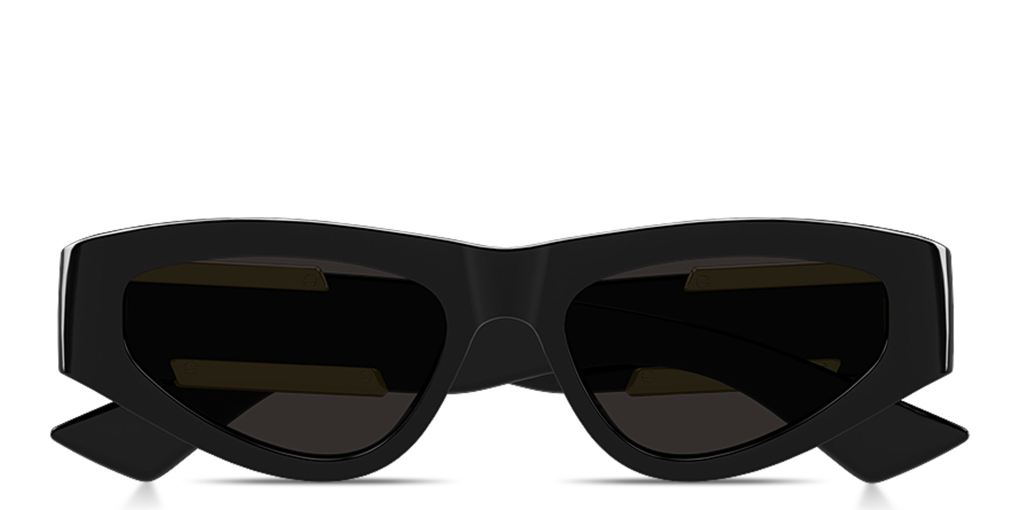 Shop BOTTEGA VENETA Dash Cat-Eye Sunglasses in Black online.