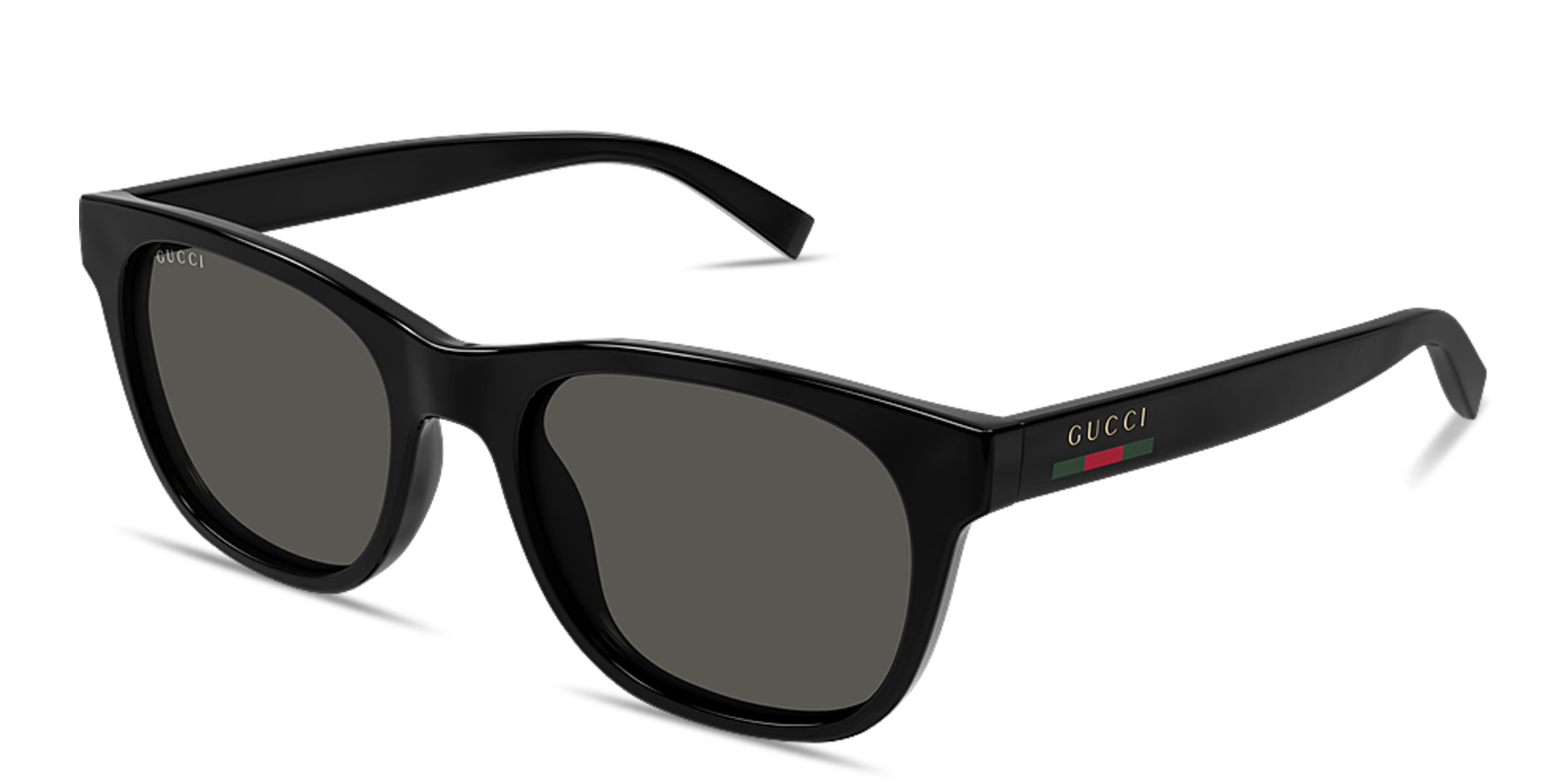 GUCCI Web Square Sunglasses in Black – Product Photo 2