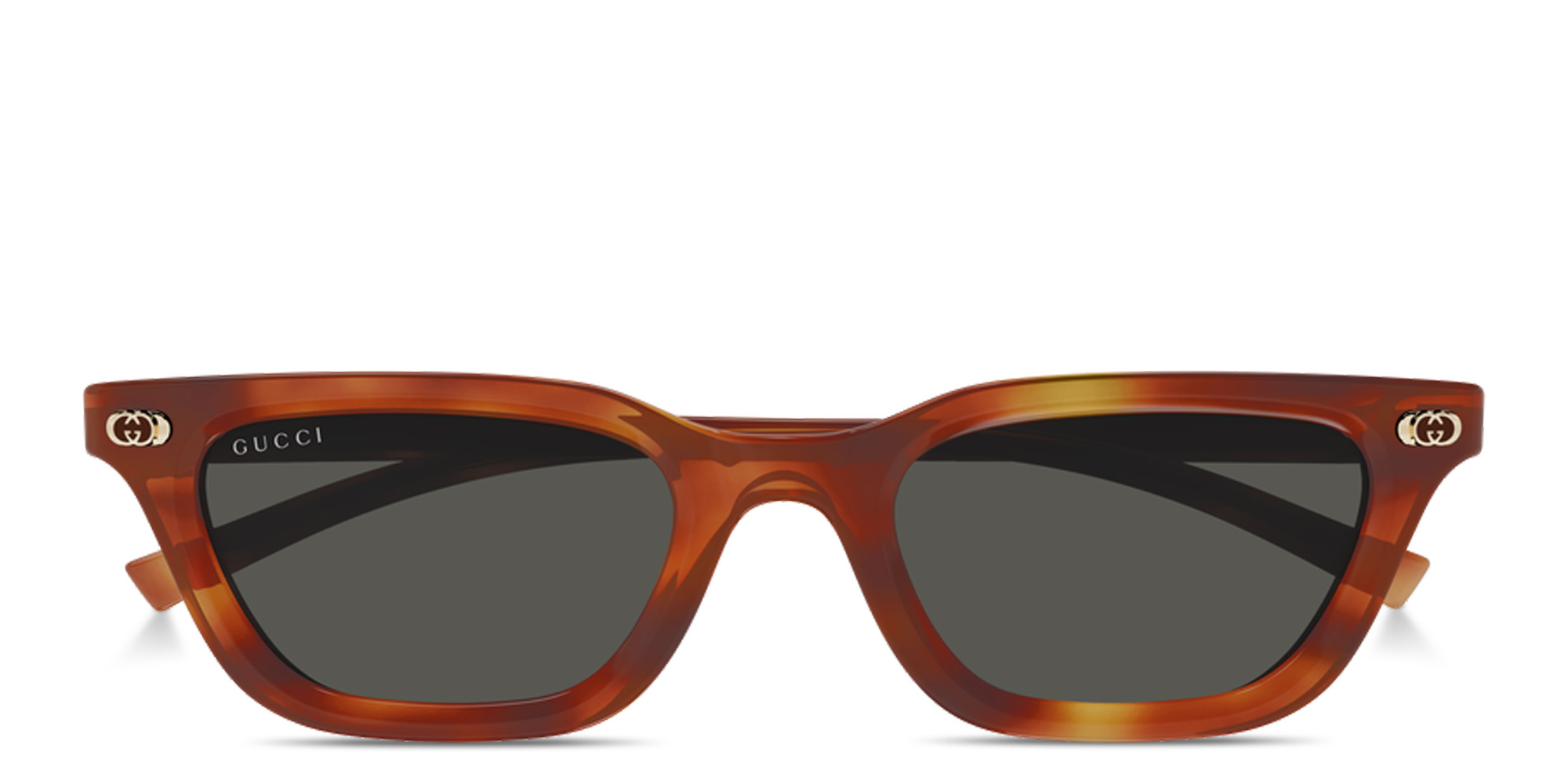 Shop GUCCI GG Cat-Eye Sunglasses in Havana online.