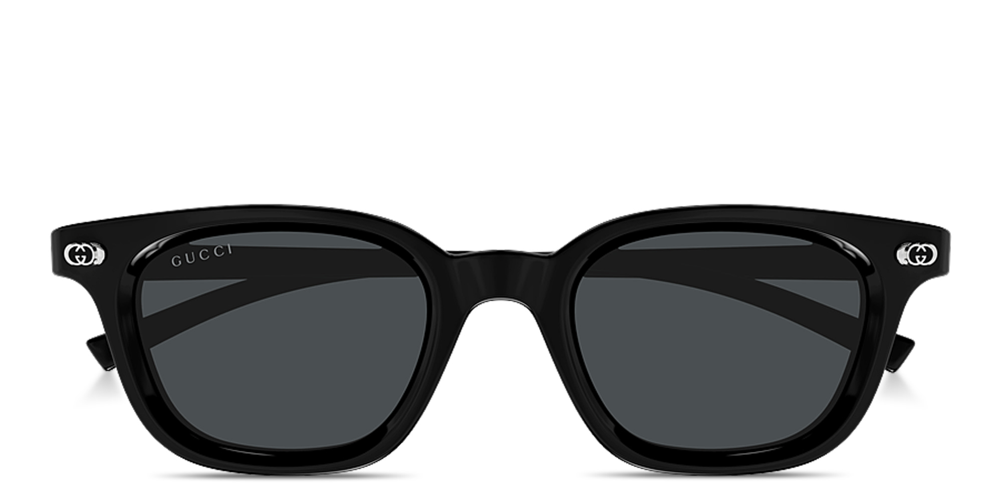 GUCCI GG Square Sunglasses in Black – Product Photo 1