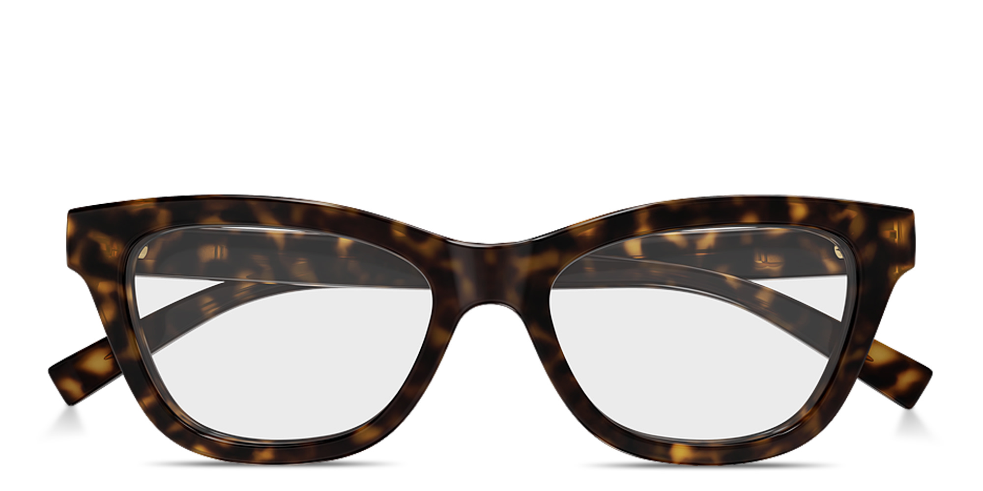 Shop GUCCI Web Cat-Eye Eyeglasses in Havana online.