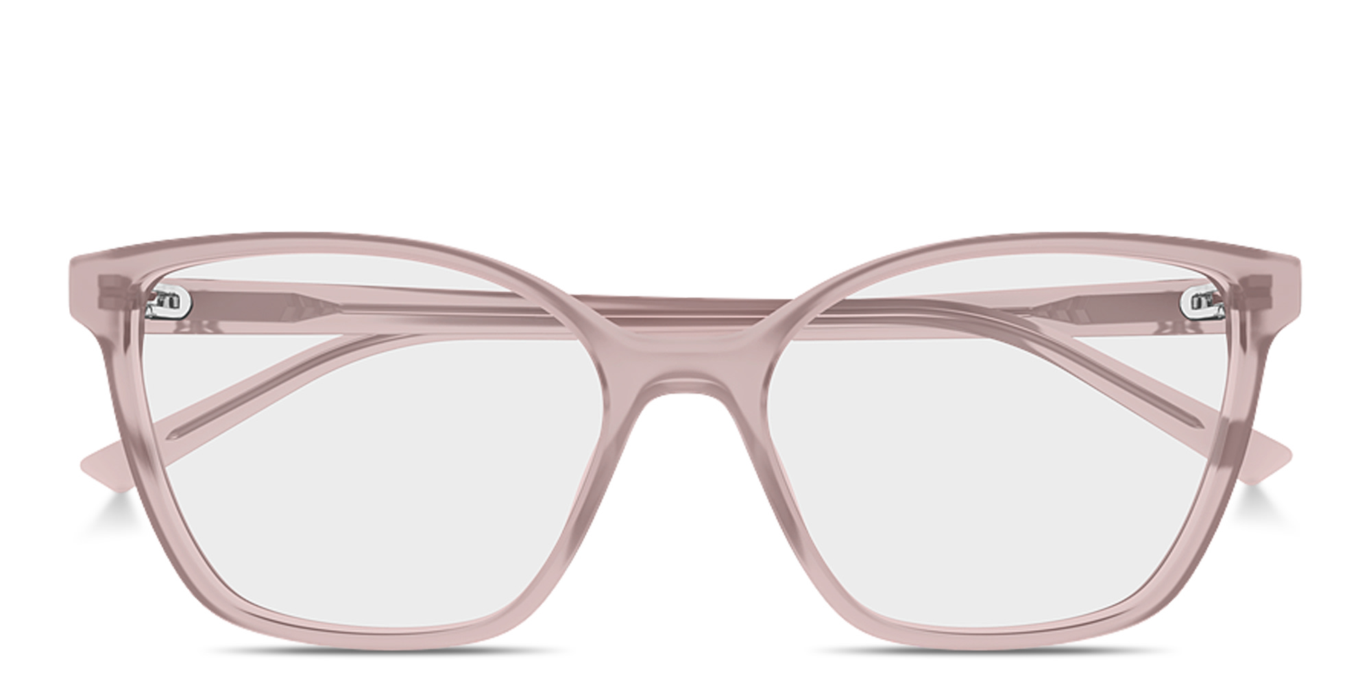 GUCCI GG Cat-Eye Eyeglasses in Transparent Pink – Product Photo 1