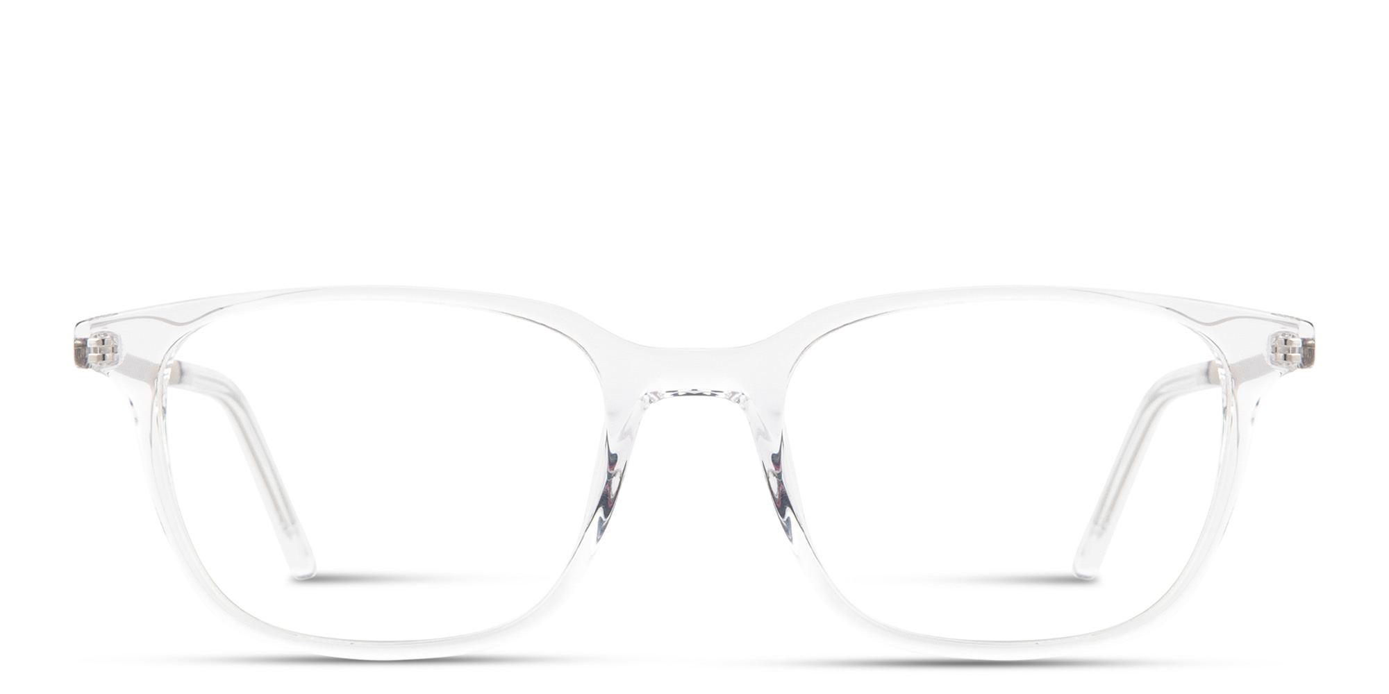 Shop EYE'M Logo Signature Square Eyeglasses in Clear online.
