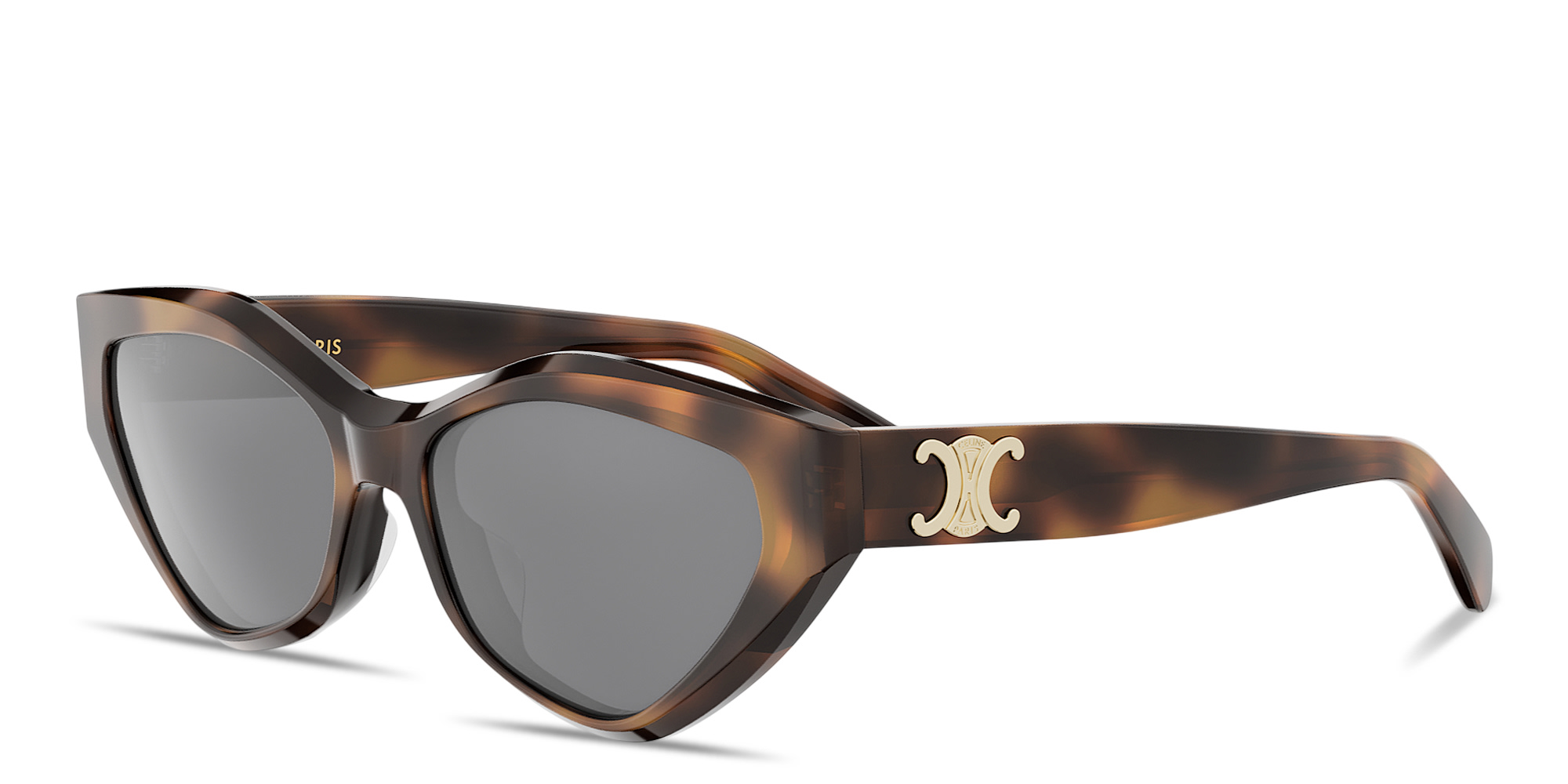 CELINE Triomphe Cat-Eye Sunglasses in Havana – Product Photo 2