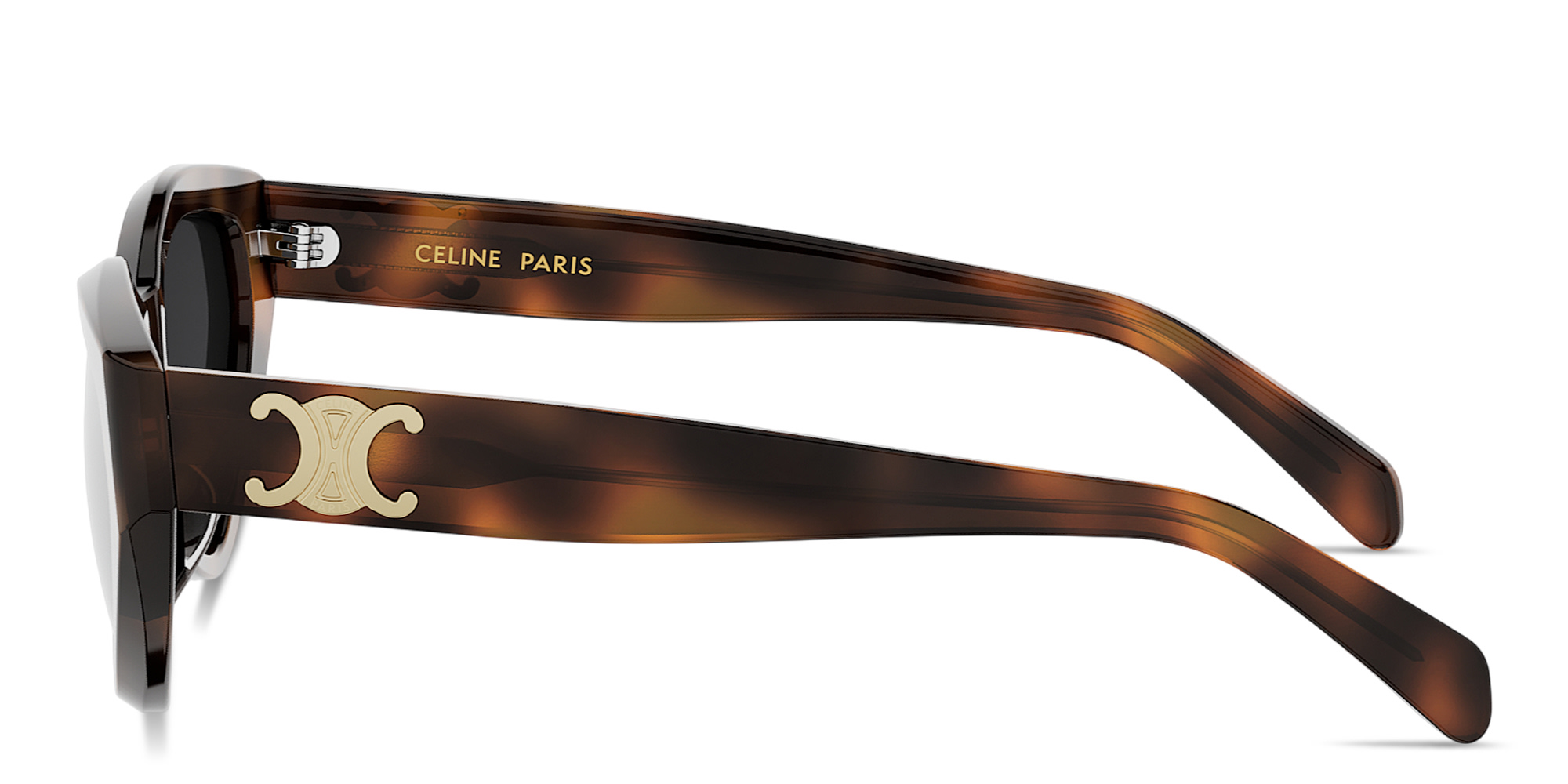 CELINE Triomphe Cat-Eye Sunglasses in Havana – Product Photo 3