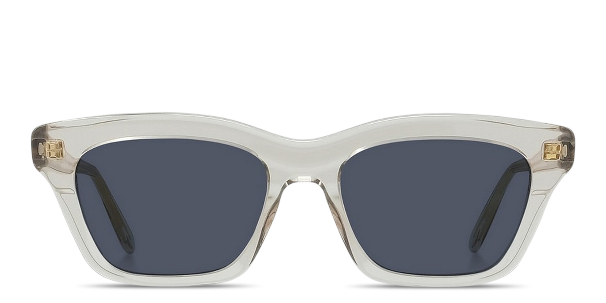 Shop LOEWE Slim Irregular Sunglasses in Transparent light brown online.