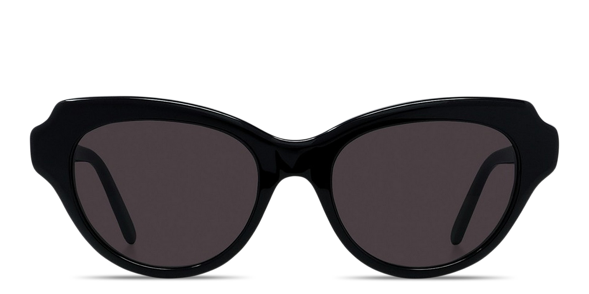Shop LOEWE Slim Irregular Sunglasses in Black online.