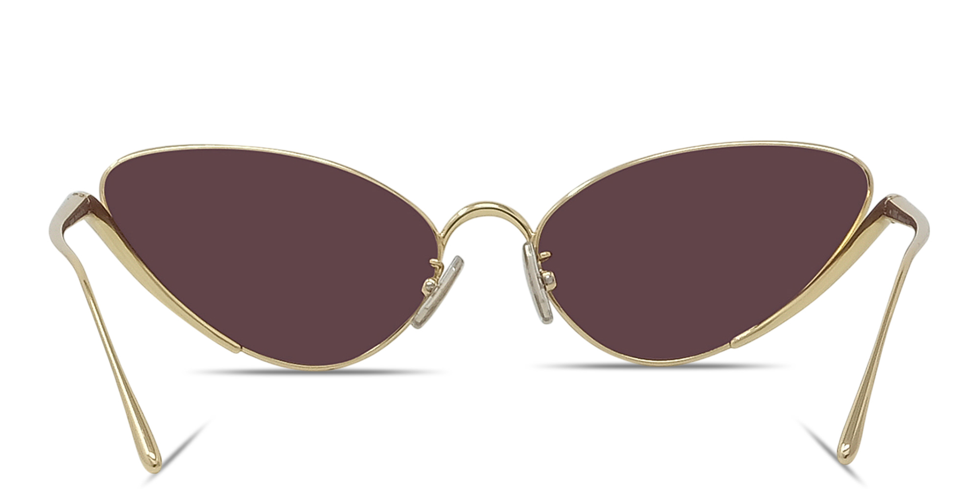 LOEWE Signature Cat-Eye Sunglasses in Gold – Product Photo 4