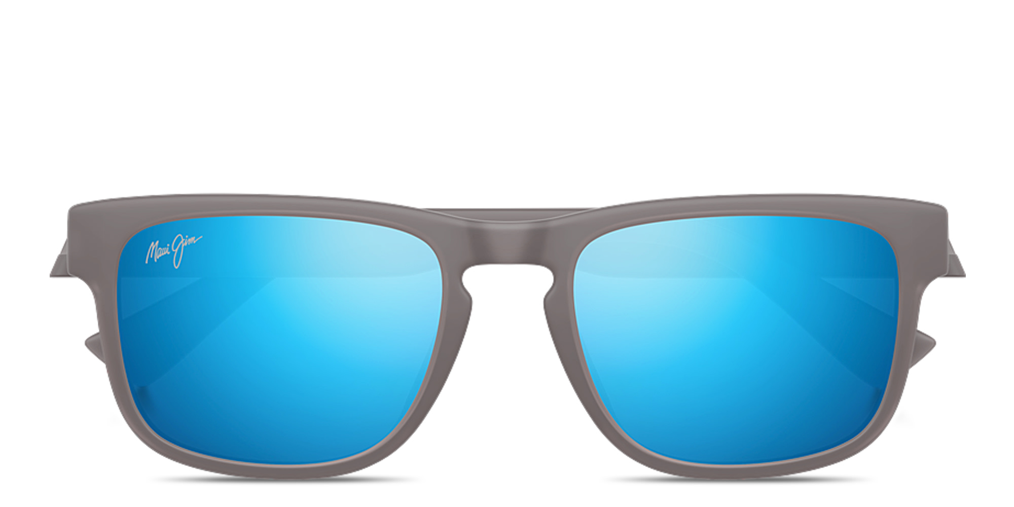 Shop Maui Jim Kupulau Rectangle Sunglasses in Transparent Grey online.