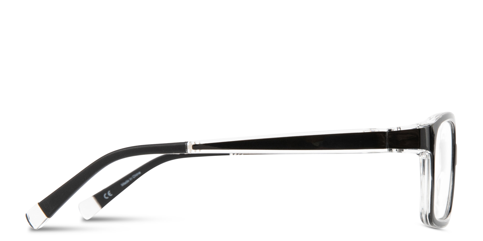 Shop SPIN ON8 Kids Rectangle Eyeglasses in Black online.