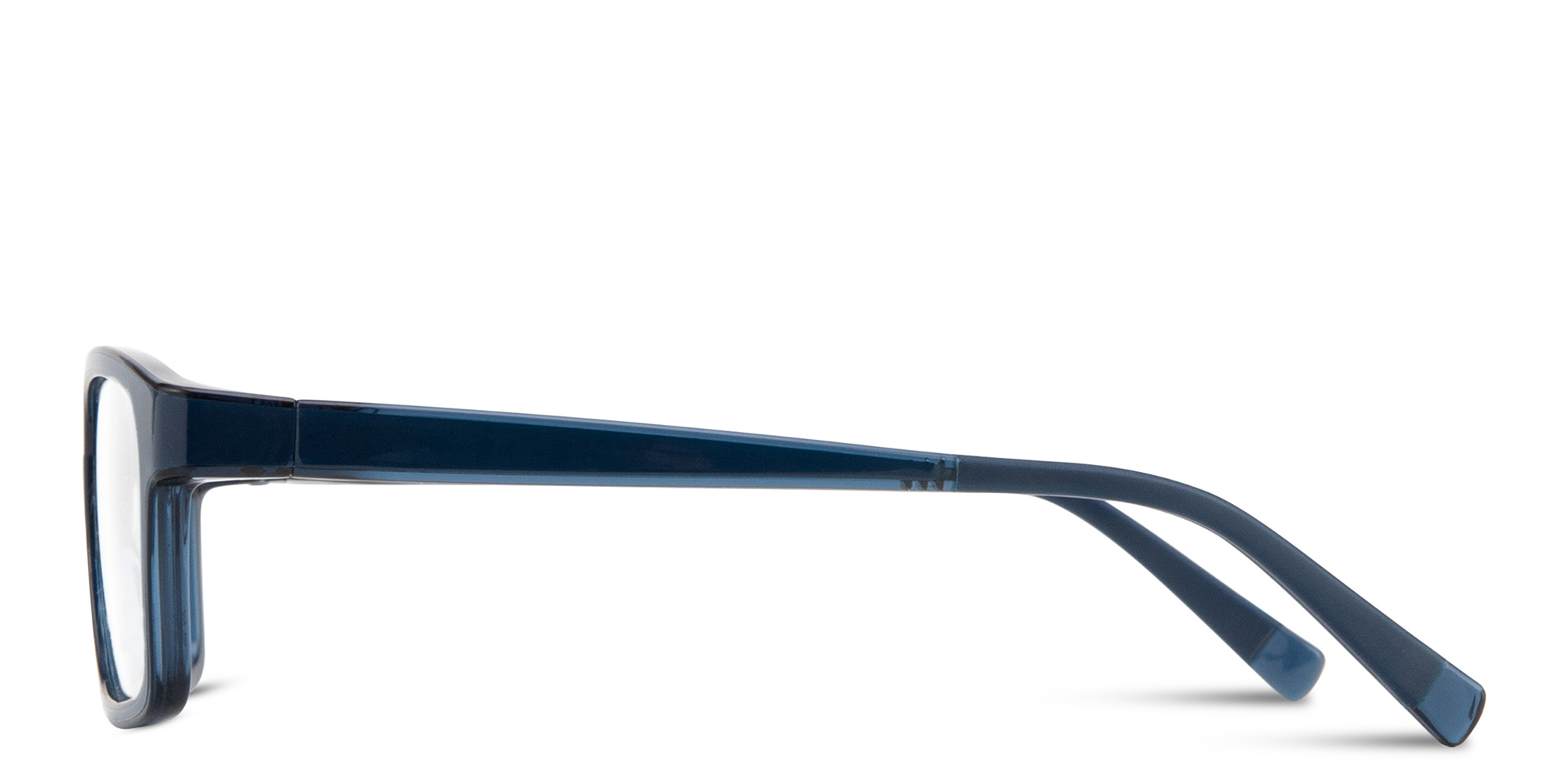Shop SPIN ON8 Kids Rectangle Eyeglasses in Blue online.