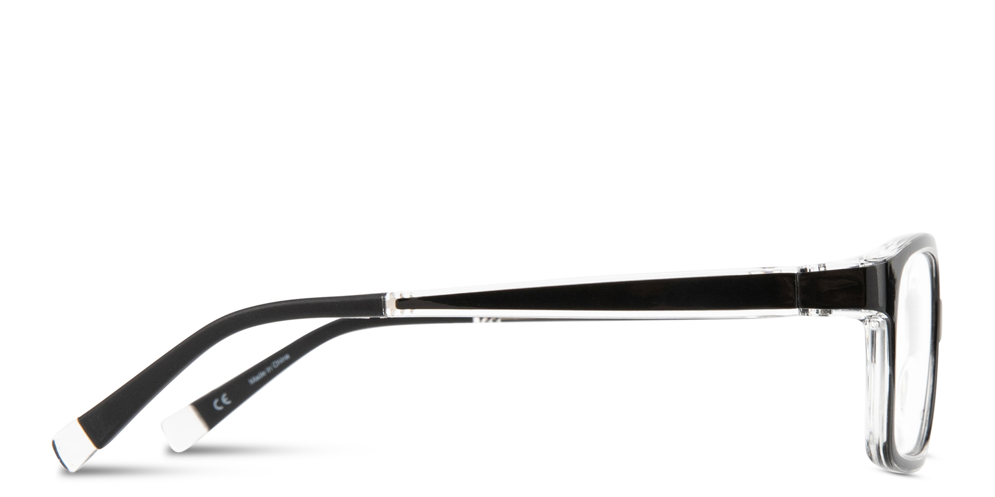 Shop SPIN ON8 Kids Rectangle Eyeglasses in Black online.