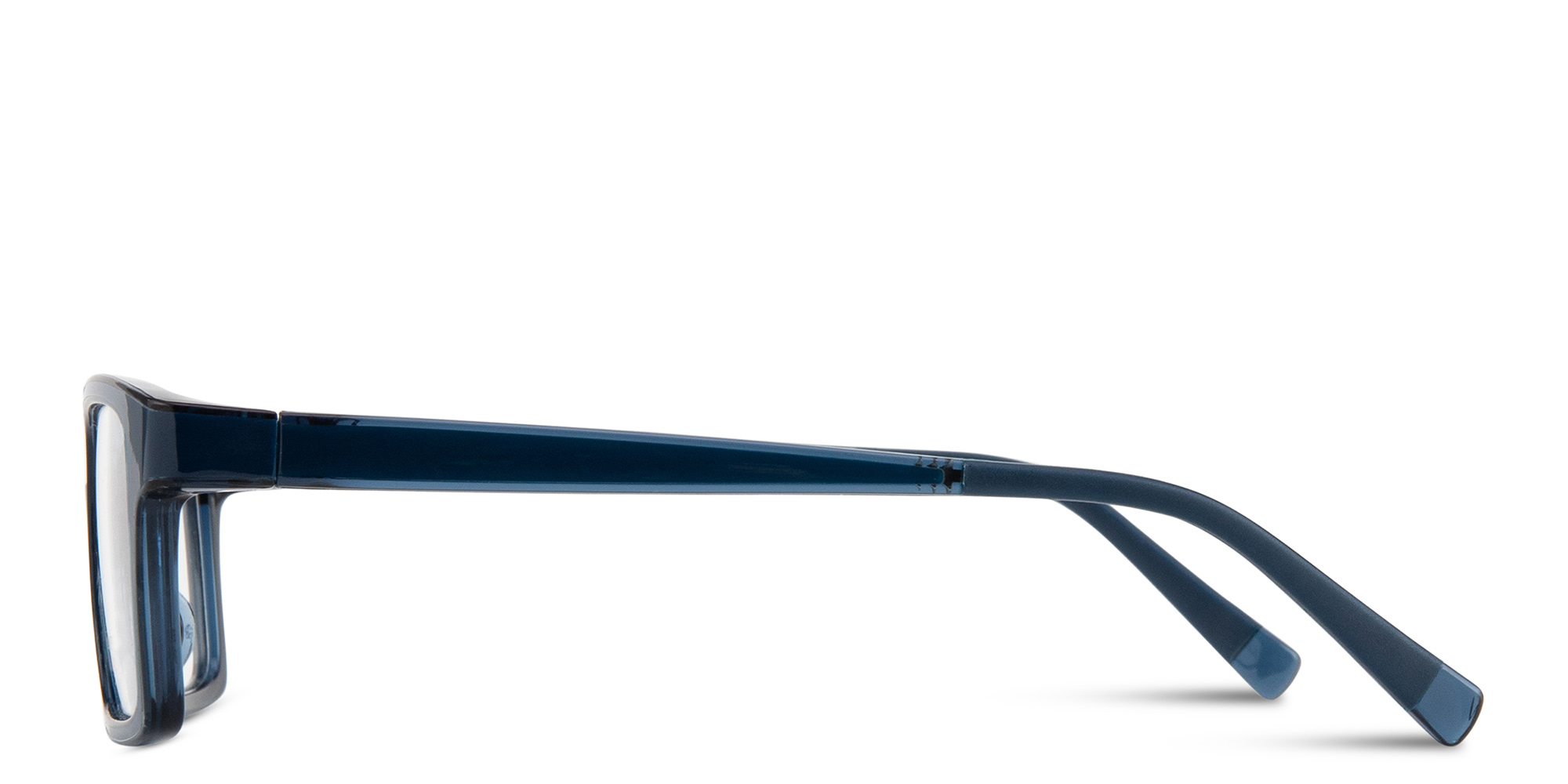 Shop SPIN ON8 Kids Rectangle Eyeglasses in Blue online.