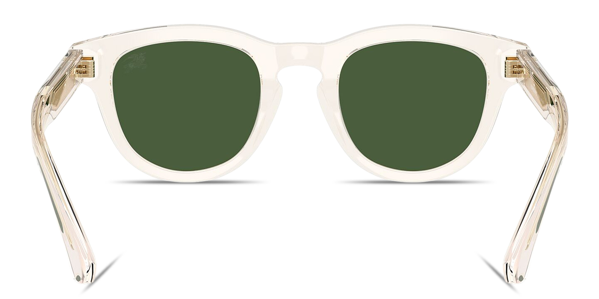 تسوق نظارات شمسية طراز بانتوس بتوقيع العلامة بربري بلون أصفر شفاف أونلاين.