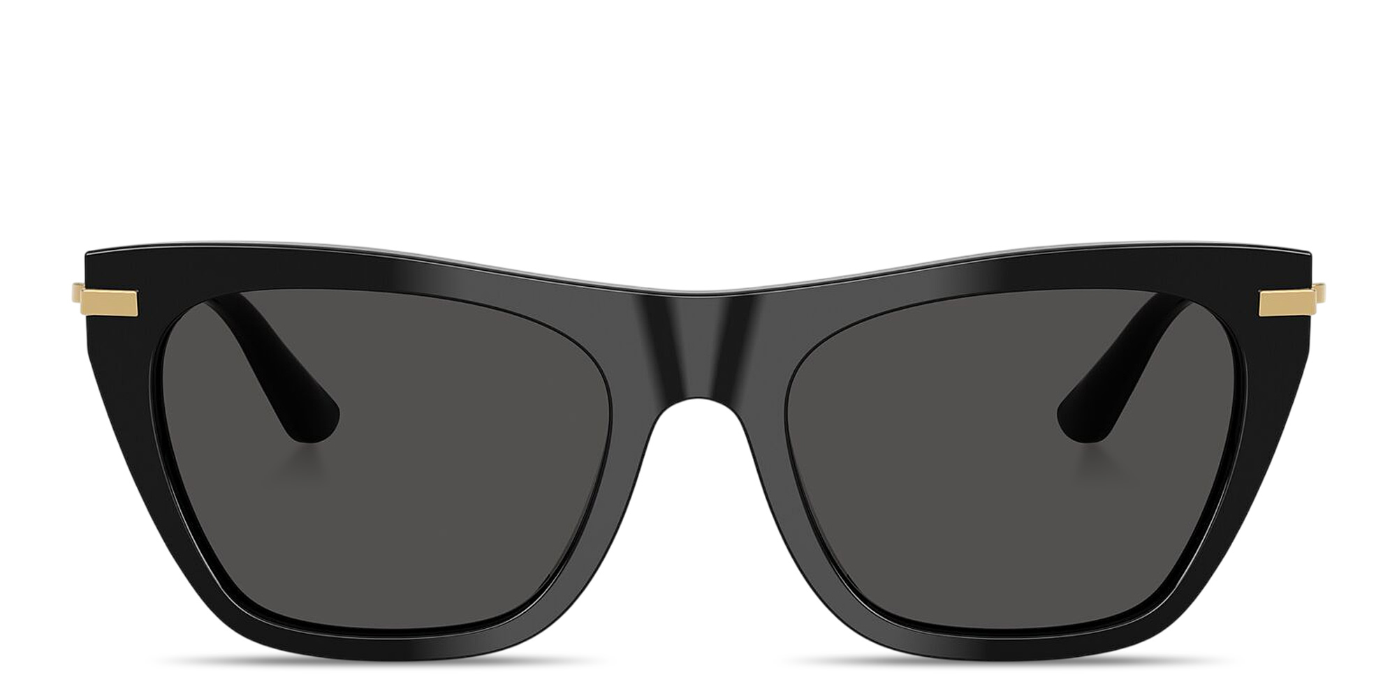 Shop Dolce & Gabbana DG Square Sunglasses in Black online.