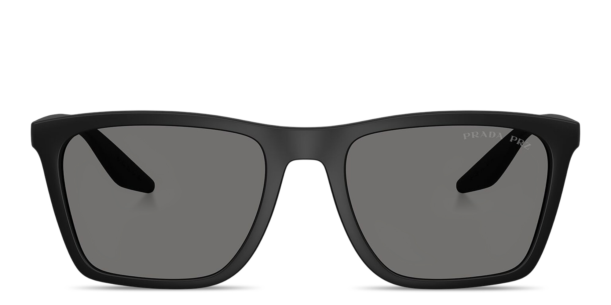 Prada Linea Rossa Logo Signature Pillow Sunglasses in Matte Black – Product Photo 1