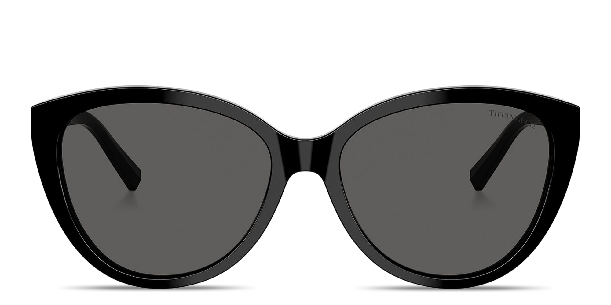 Shop TIFFANY Tiffany T Cat-Eye Sunglasses in Black online.