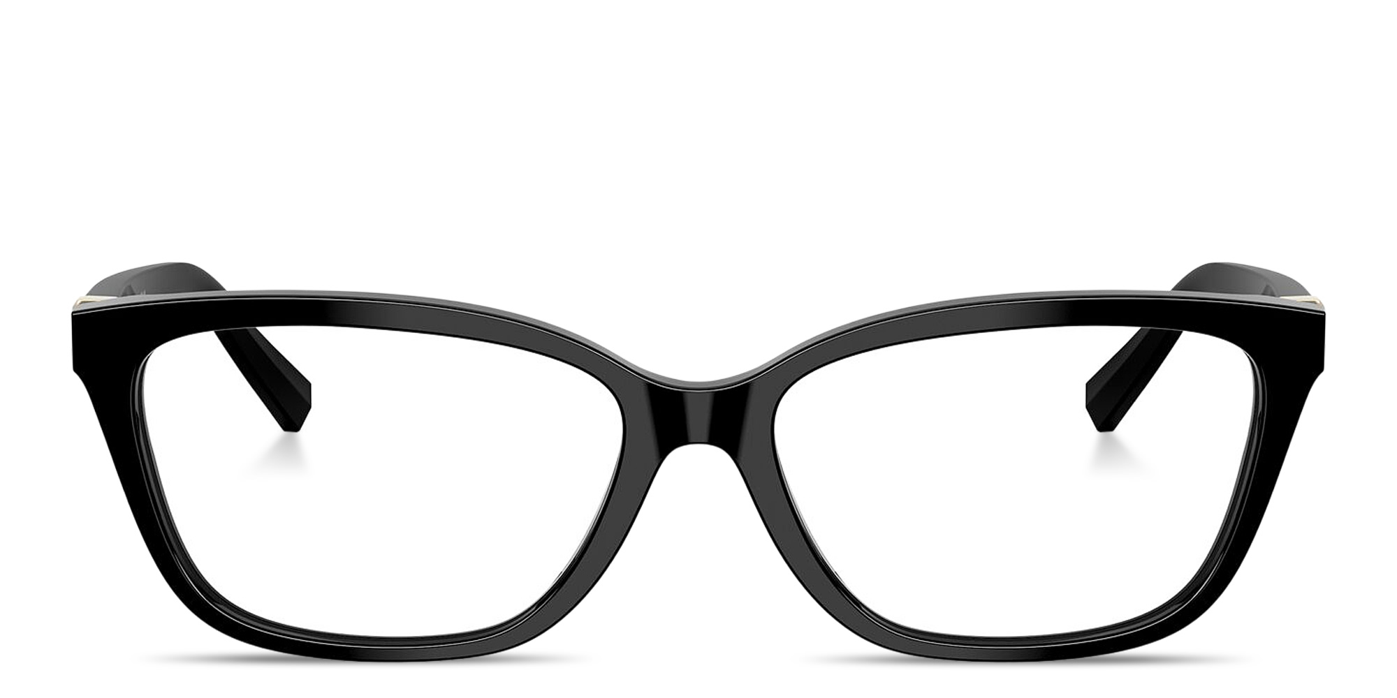 Shop TIFFANY T Pillow Eyeglasses in Black online.