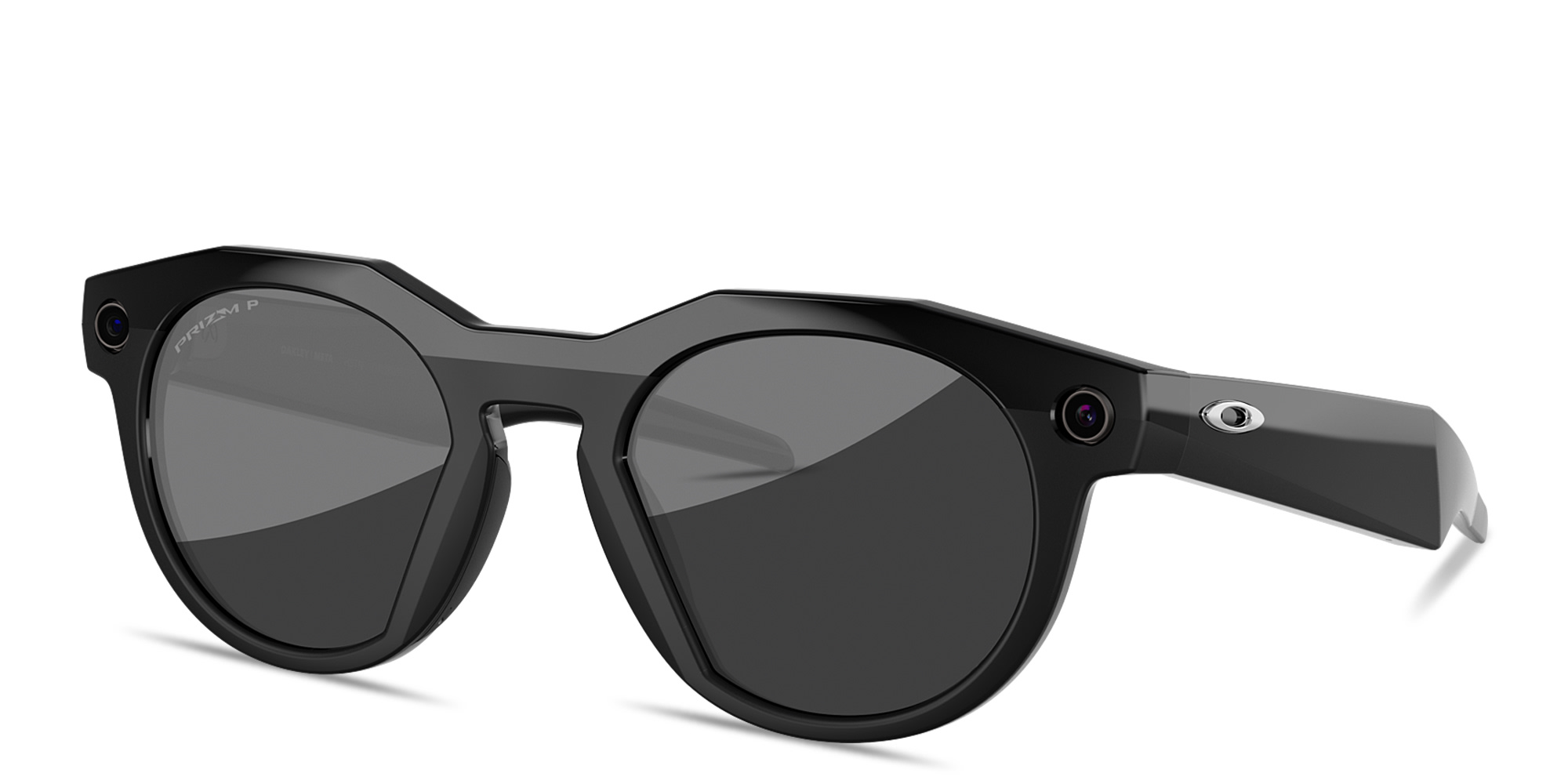 Oakley Meta HSTN Limited Edition Unisex Round Sunglasses in Black – Product Photo 3